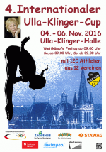 SV Neptun 1910 Aachen e.V. Plakat zum 4. Ulla-Klinger-Cup 2016 Wasserspringer SV Neptun 1910 Aachen e.V. Plakat zum 4. Ulla-Klinger-Cup 2016 Wasserspringen